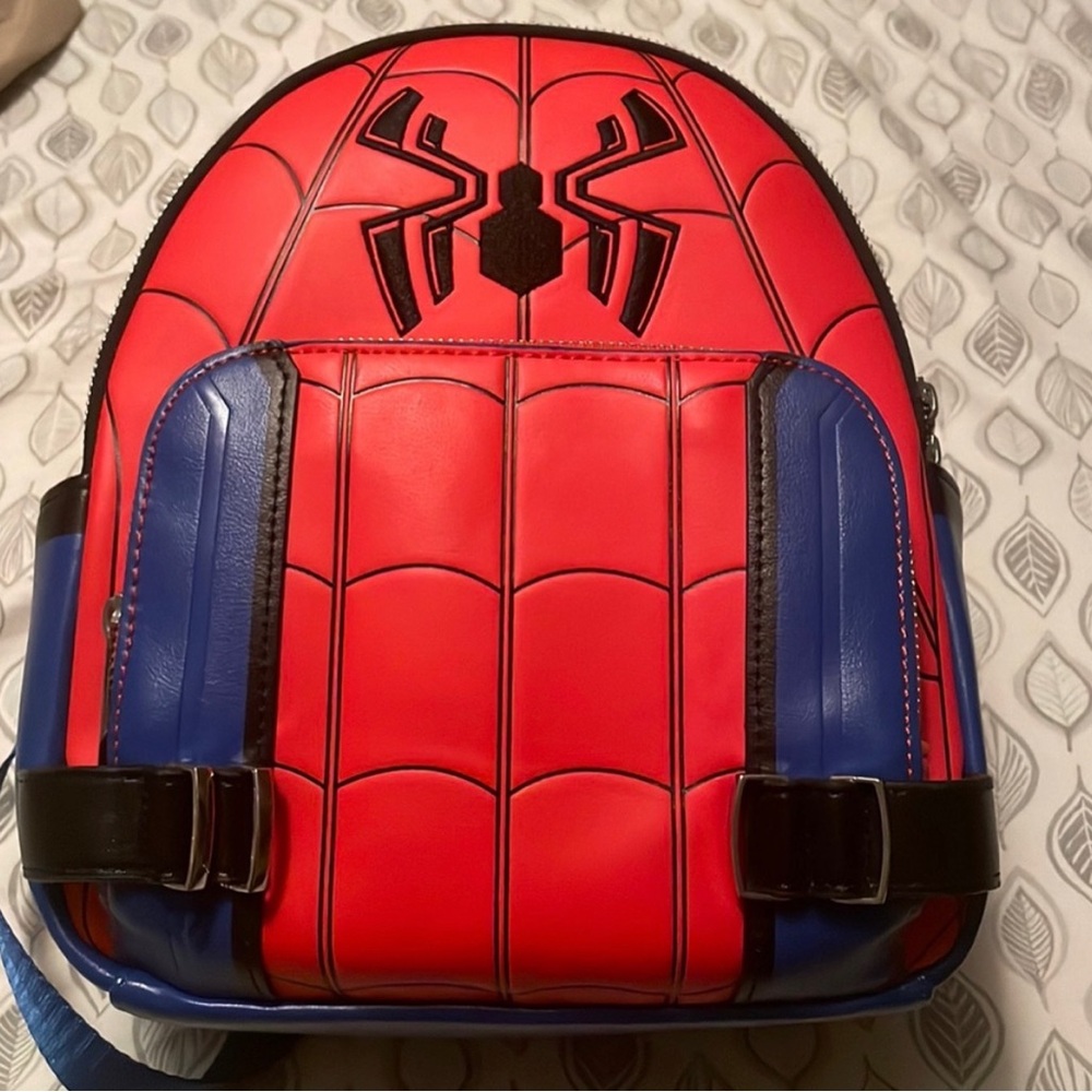 Rare spider-man loungefly mini backpack
